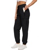 image:imageMicoson Womens Casual Quick Dry Hiking Cargo Pants Lightweight Zipper Pockets Sweatpants Elastic Waist Athletic Joggers