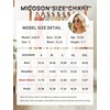 image:imageMicoson Womens Tshirts Short Puff Sleeve Asymmetrical V Neck Tops Dressy Casual Cute Summer Fuchsia Tunic Tshirts Purple Red L